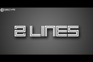 2 Lines: A Modern Sans Serif for Creative Projects