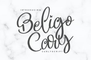 Beligo Cary: A Beautiful Script Font for Business