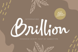 Brillion: A Script Font for Elegant Design