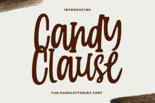 Candy Clause Font for Web Design