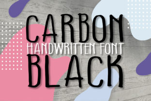 Carbon Black: A Bold Script Font