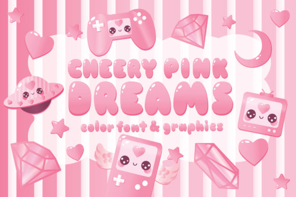 Cheery Pink Dreams Font Review
