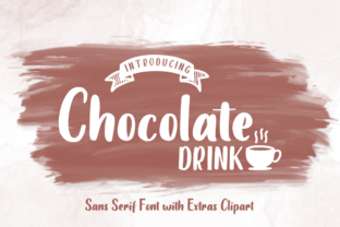 Chocolate Drink Font