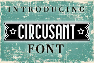 Circusant: Retro Font for Creative Projects