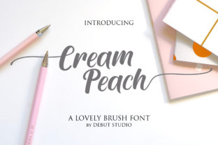 Cream Peach Font Review