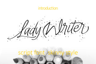 Lady Writer: A Script Font for Elegant Design