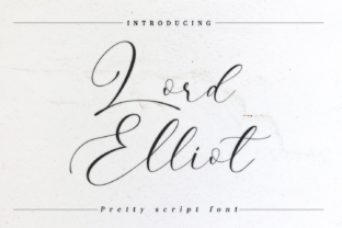Lord Elliot: A Handmade Calligraphy Font