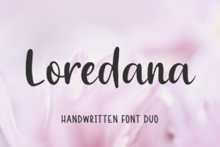 Loredana: A Handwritten Font for Elegant Design