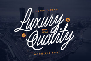 Luxury Quality Font for Web Design