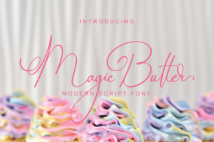 Magic Butter: A Cute Script Font for Business Branding