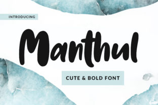 Manthul: A Bold Handwritten Font for Web Design