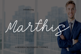 Marthis: A Handwritten Font for Business