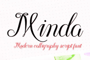 Minda Script: A Stylish Font for Elegant Design