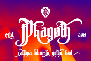 Phagoth: Bold Blackletter Font