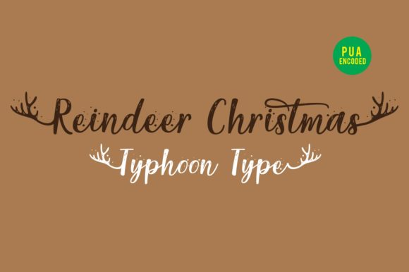 Reindeer Christmas Font Review