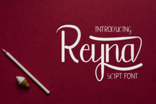 Reyna: A Beautiful Script Font for Crafters