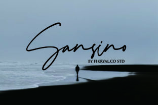 Sansino: A Sweet Script Font
