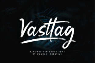Vasttag: A Script Handwritten Font for Creative Projects