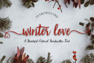 Winter Love Font Review